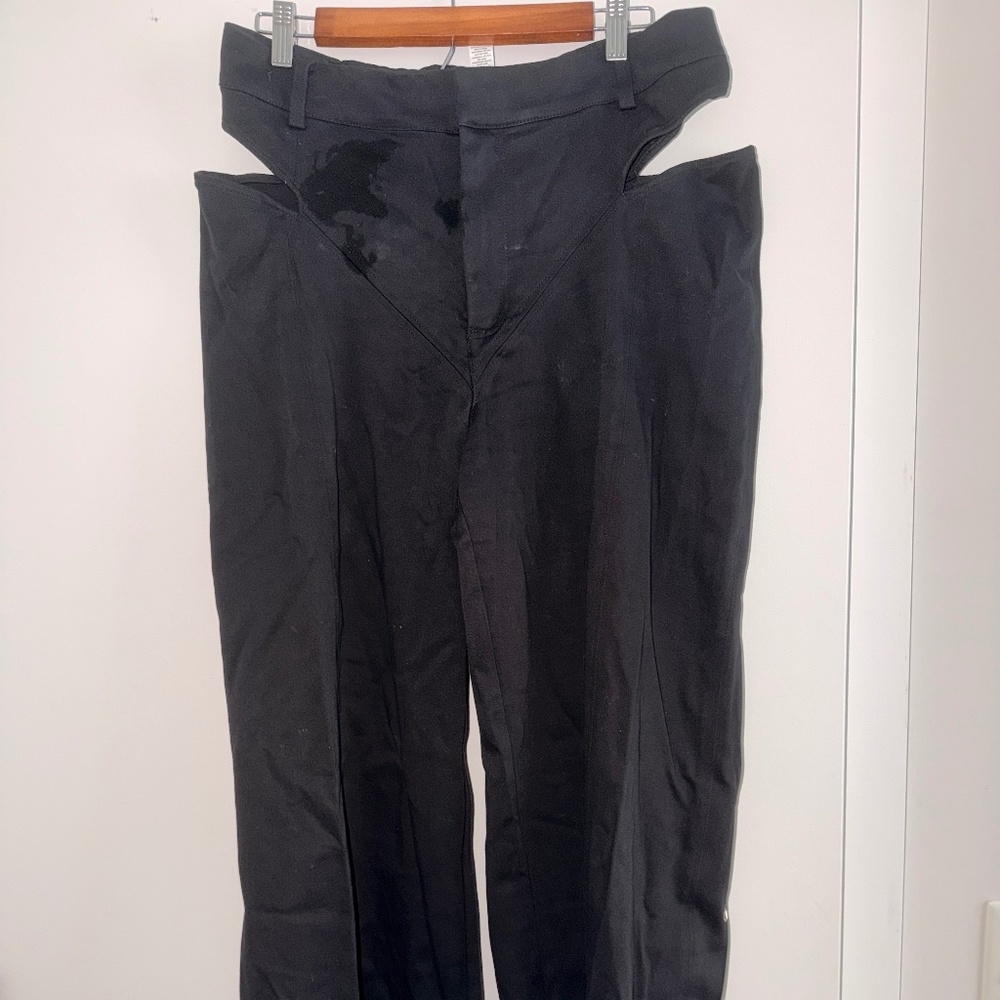 Alo Black Wide-leg pants